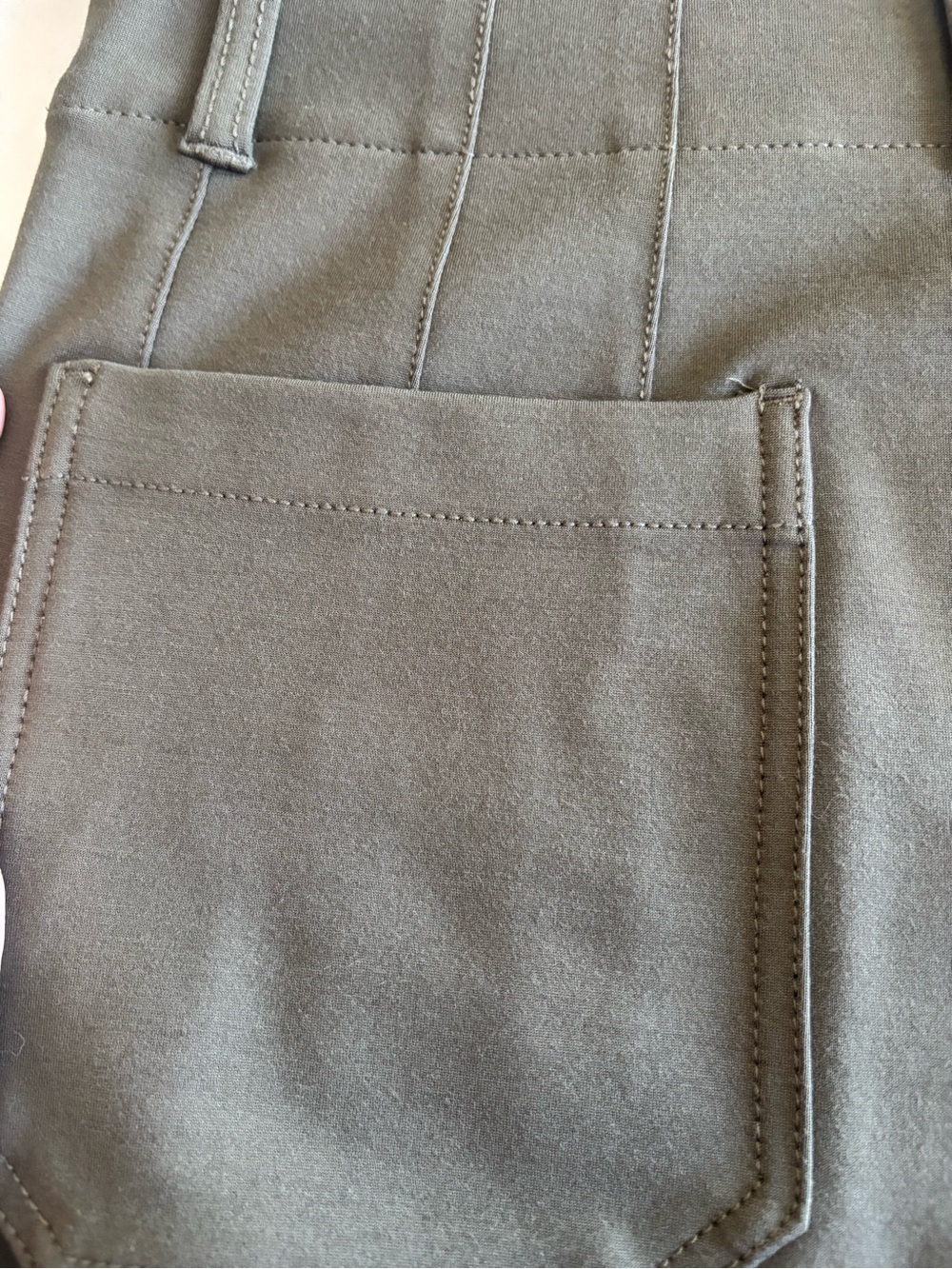 Anthropologie Colette Olive Green Utility Pants - Picture 4 of 4